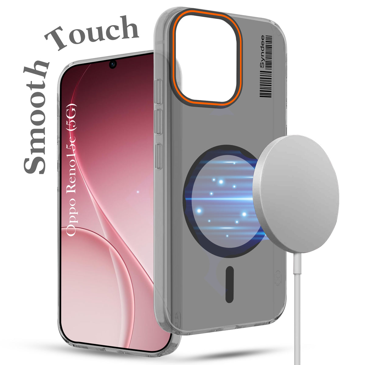 For Oppo Reno 15c Back Cover Case (Soft Touch | Camera Bump Protection | MagSafe Compatible | Matte Finish)