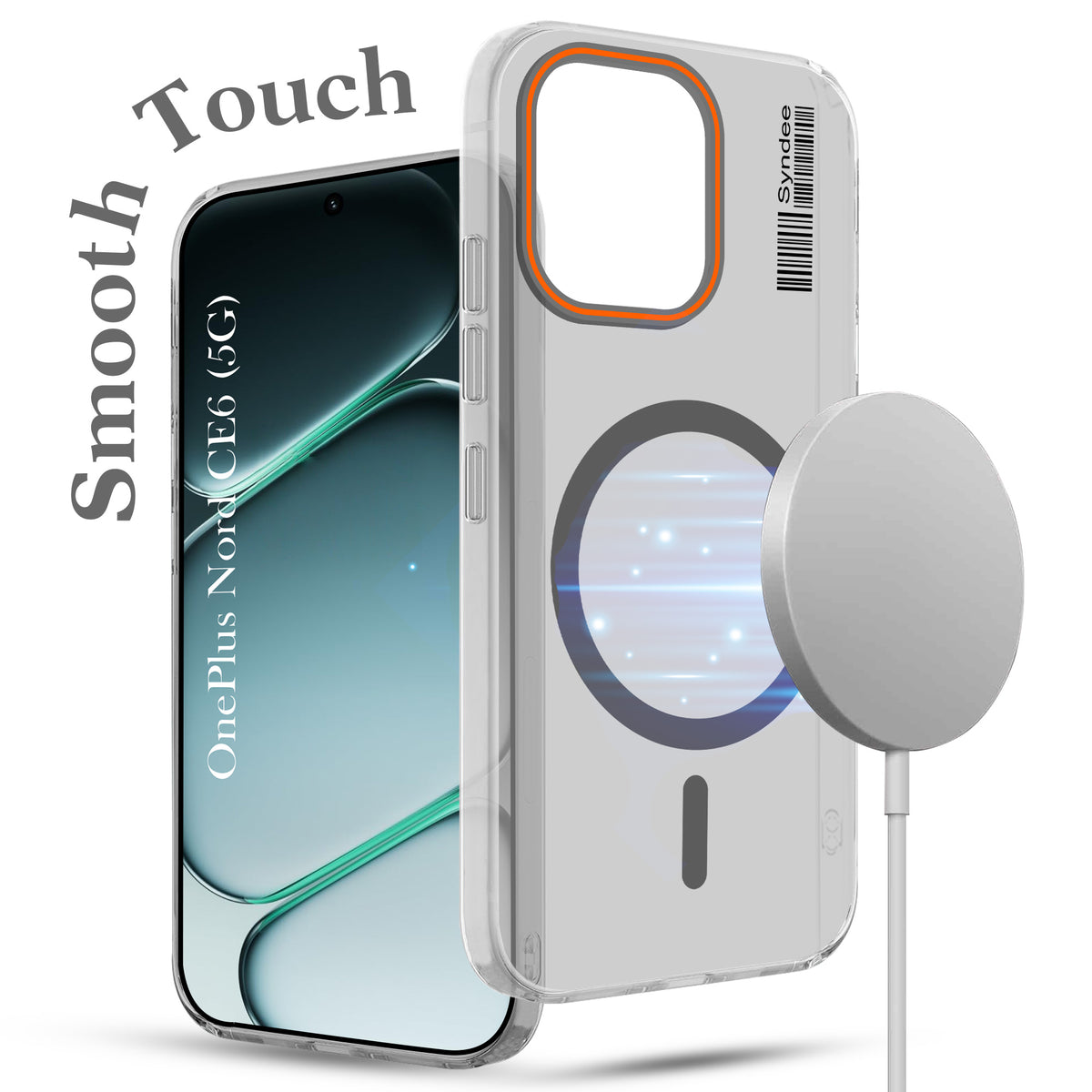 For Oneplus Nord CE 6 Back Cover Case (Soft Touch | Camera Bump Protection | MagSafe Compatible | Matte Finish)