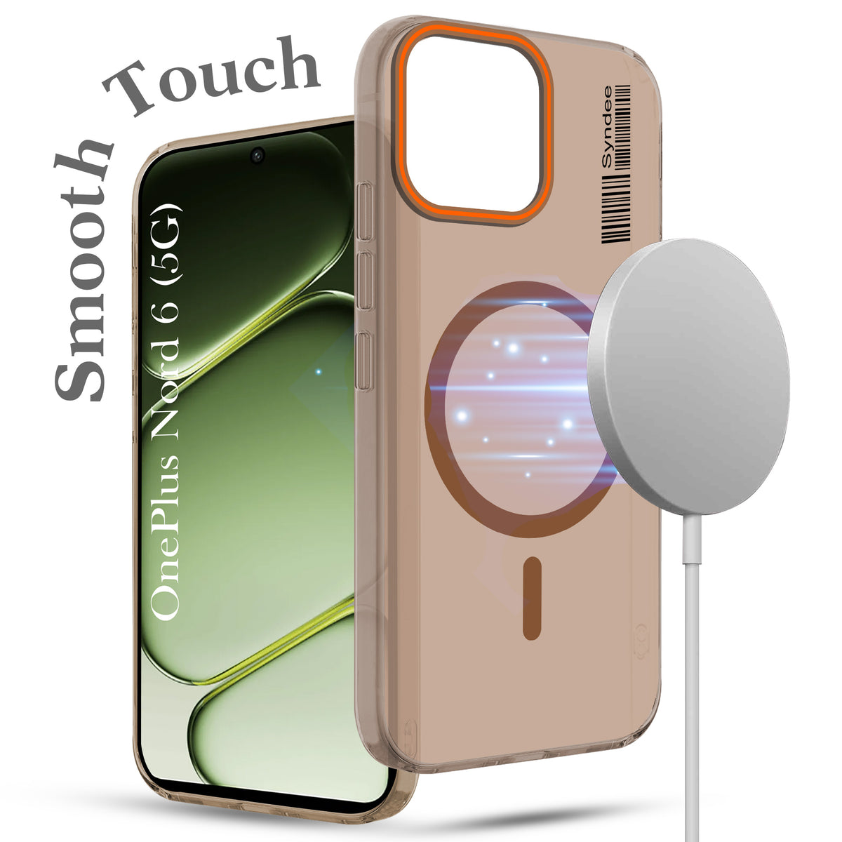 For Oneplus Nord 6 Back Cover Case (Soft Touch | Camera Bump Protection | MagSafe Compatible | Matte Finish)