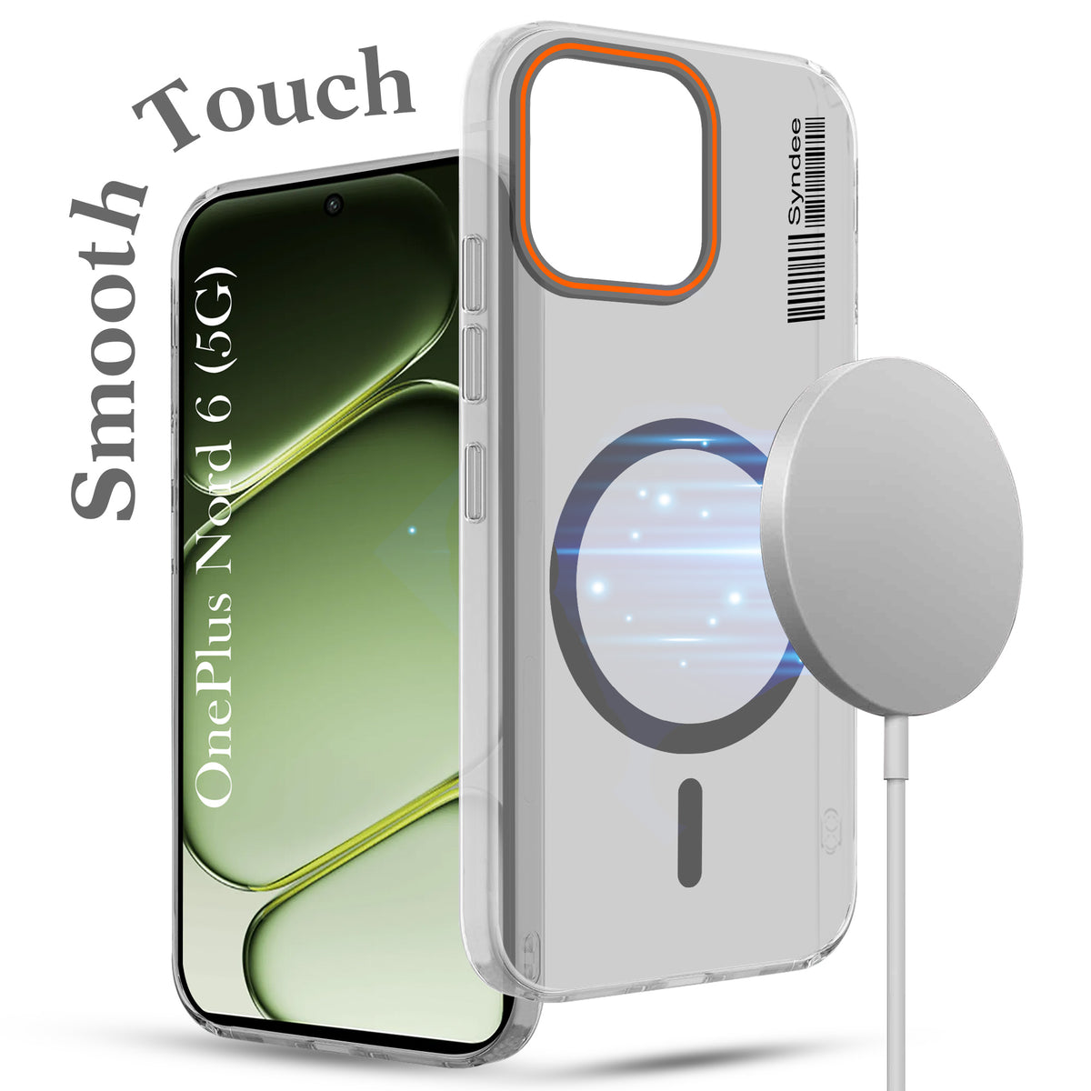 For Oneplus Nord 6 Back Cover Case (Soft Touch | Camera Bump Protection | MagSafe Compatible | Matte Finish)