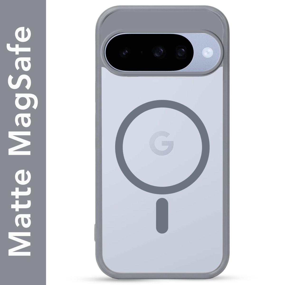 For Google Pixel 10 Matte Finish Back Case Cover (MagSafe Compatible | Translucent Soft Touch | Slim and Unbreakable)