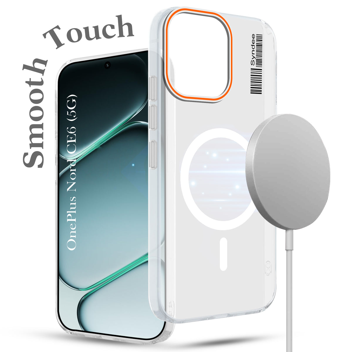For Oneplus Nord CE 6 Back Cover Case (Soft Touch | Camera Bump Protection | MagSafe Compatible | Matte Finish)