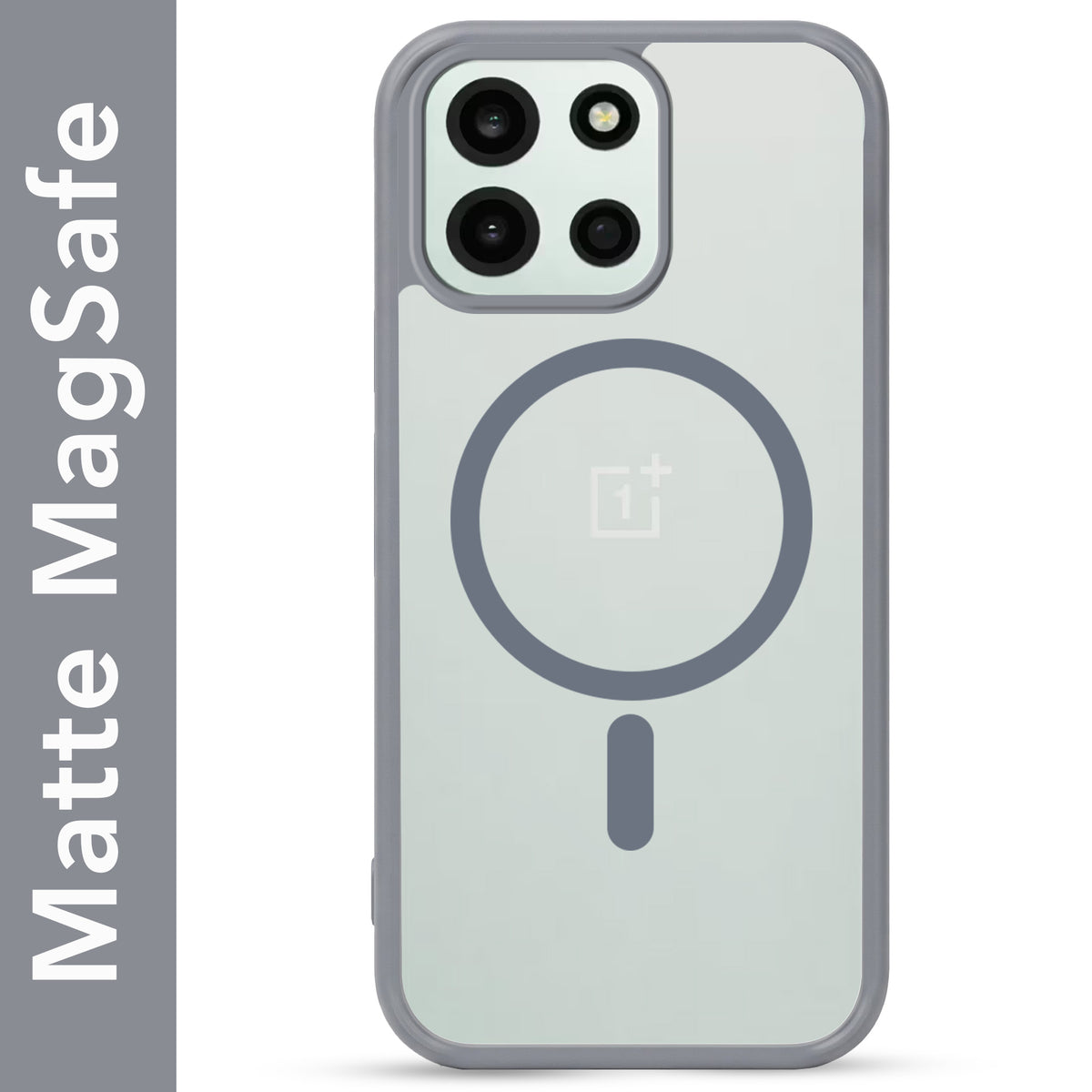 For Oneplus Nord 6 Matte Finish Back Case Cover (MagSafe Compatible | Translucent Soft Touch | Slim and Unbreakable)