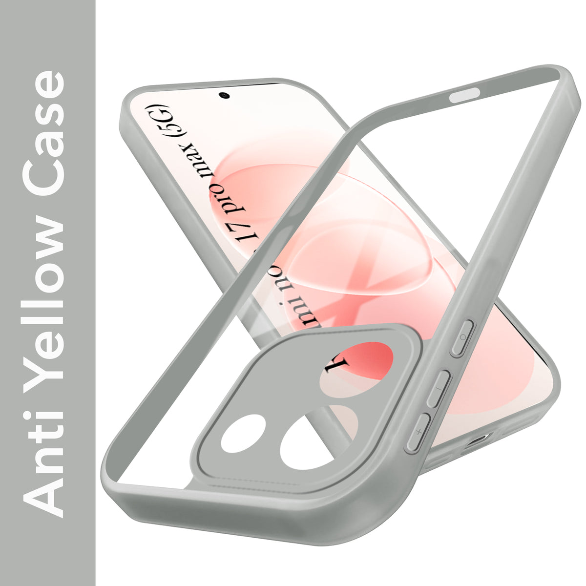 For Redmi Note 17 Pro Max 5G Back Cover Case Ultra-Hybrid (Lifetime Anti Yellow | Anti Scratch | Crystal Clear Shockproof)