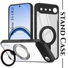 For Realme 16 Back Cover Case (Kick Stand Ring Holder | Life time Anti Yellow | Camera Protection)