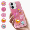 For Vivo iQOO Z11x 5G Back Cover Case (3D Cute Cartoons | Hard Back Side Soft | Matte Premium Finish | HD Printing)