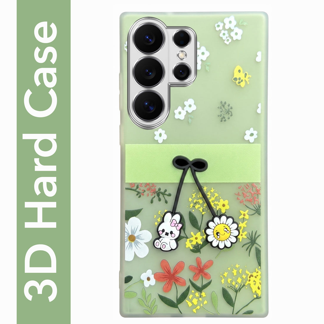 For Samsung Galaxy S26 Ultra Back Cover Case (3D Cute Cartoons | Hard Back Side Soft | Matte Premium Finish | HD Printing)