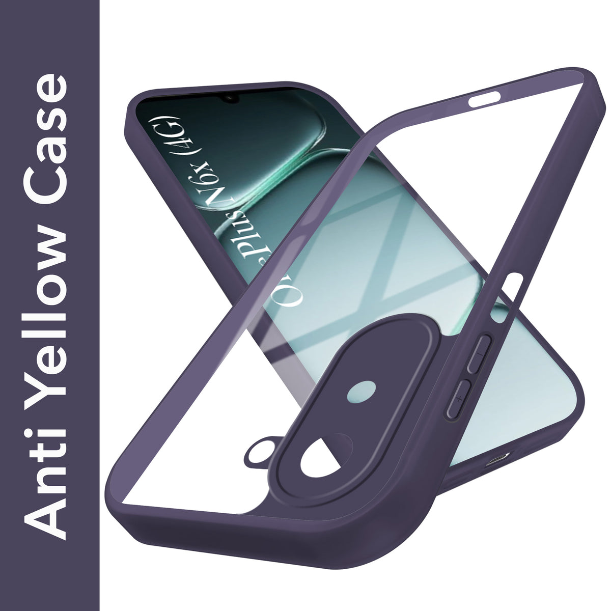 For OnePlus N6X Back Cover Case Ultra-Hybrid (Lifetime Anti Yellow | Anti Scratch | Crystal Clear Shockproof)