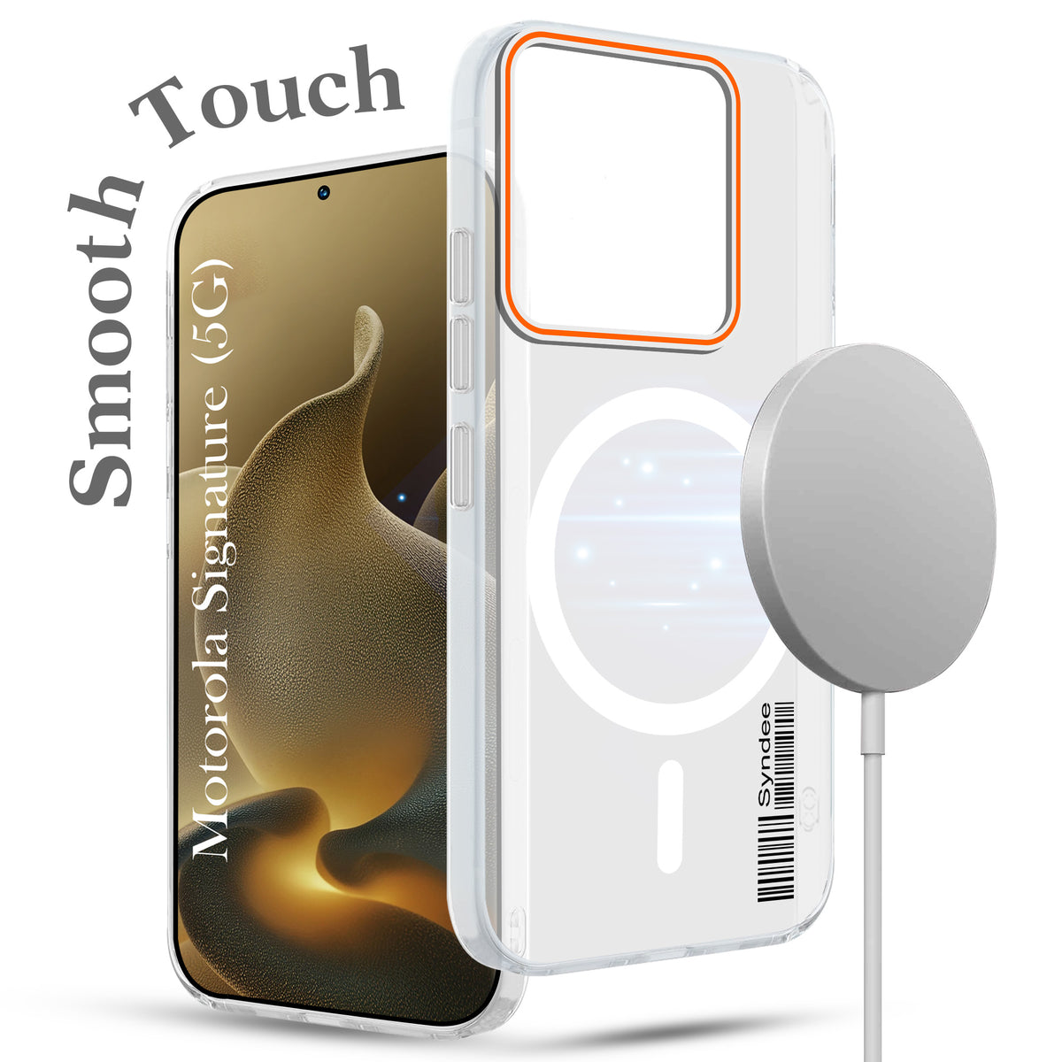 For Motorola Moto Signature 5G Back Cover Case (Soft Touch | Camera Bump Protection | MagSafe Compatible | Matte Finish)