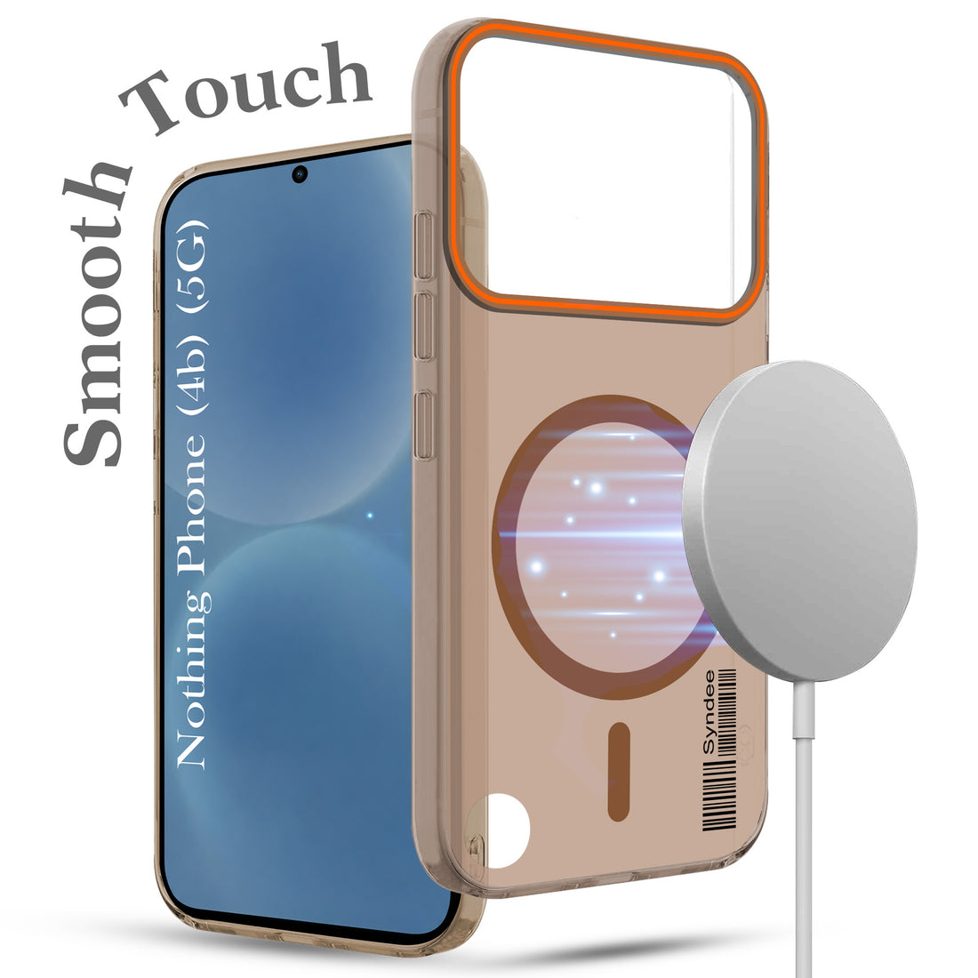 For Nothing Phone 4B 5G Back Cover Case (Soft Touch | Camera Bump Protection | MagSafe Compatible | Matte Finish)