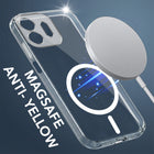 For OnePlus N6 Back Cover Shockproof Crystal-Clear (Magsafe Wireless Support | Drop & Camera Protection | Hard Polycarbonate)