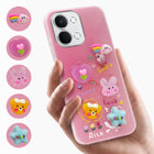 For Vivo Y31T 5G Back Cover Case (3D Cute Cartoons | Hard Back Side Soft | Matte Premium Finish | HD Printing)