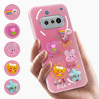 For Nothing Phone 3A 5G Back Cover Case (3D Cute Cartoons | Hard Back Side Soft | Matte Premium Finish | HD Printing)