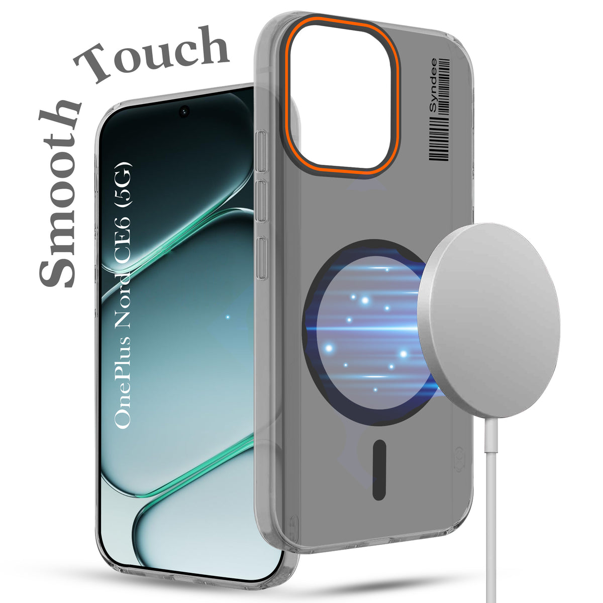 For Oneplus Nord CE 6 Back Cover Case (Soft Touch | Camera Bump Protection | MagSafe Compatible | Matte Finish)