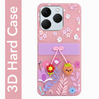 For Realme 15T | Realme Narzo 90 Back Cover Case (3D Cute Cartoons | Hard Back Side Soft | Matte Premium Finish | HD Printing)