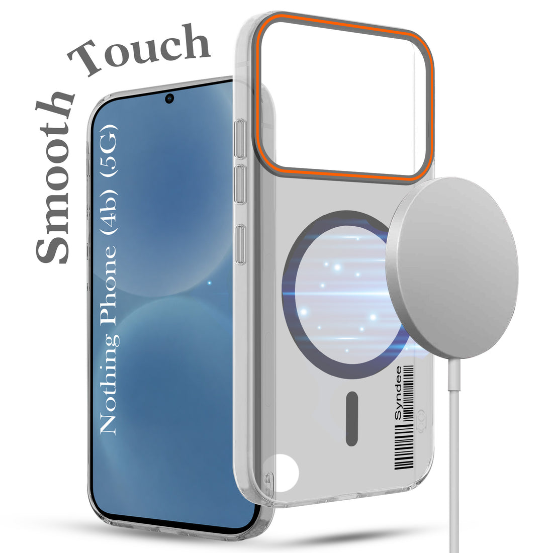 For Nothing Phone 4B 5G Back Cover Case (Soft Touch | Camera Bump Protection | MagSafe Compatible | Matte Finish)