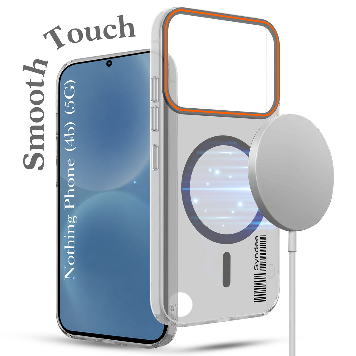 For Nothing Phone 4B 5G Back Cover Case (Soft Touch | Camera Bump Protection | MagSafe Compatible | Matte Finish)