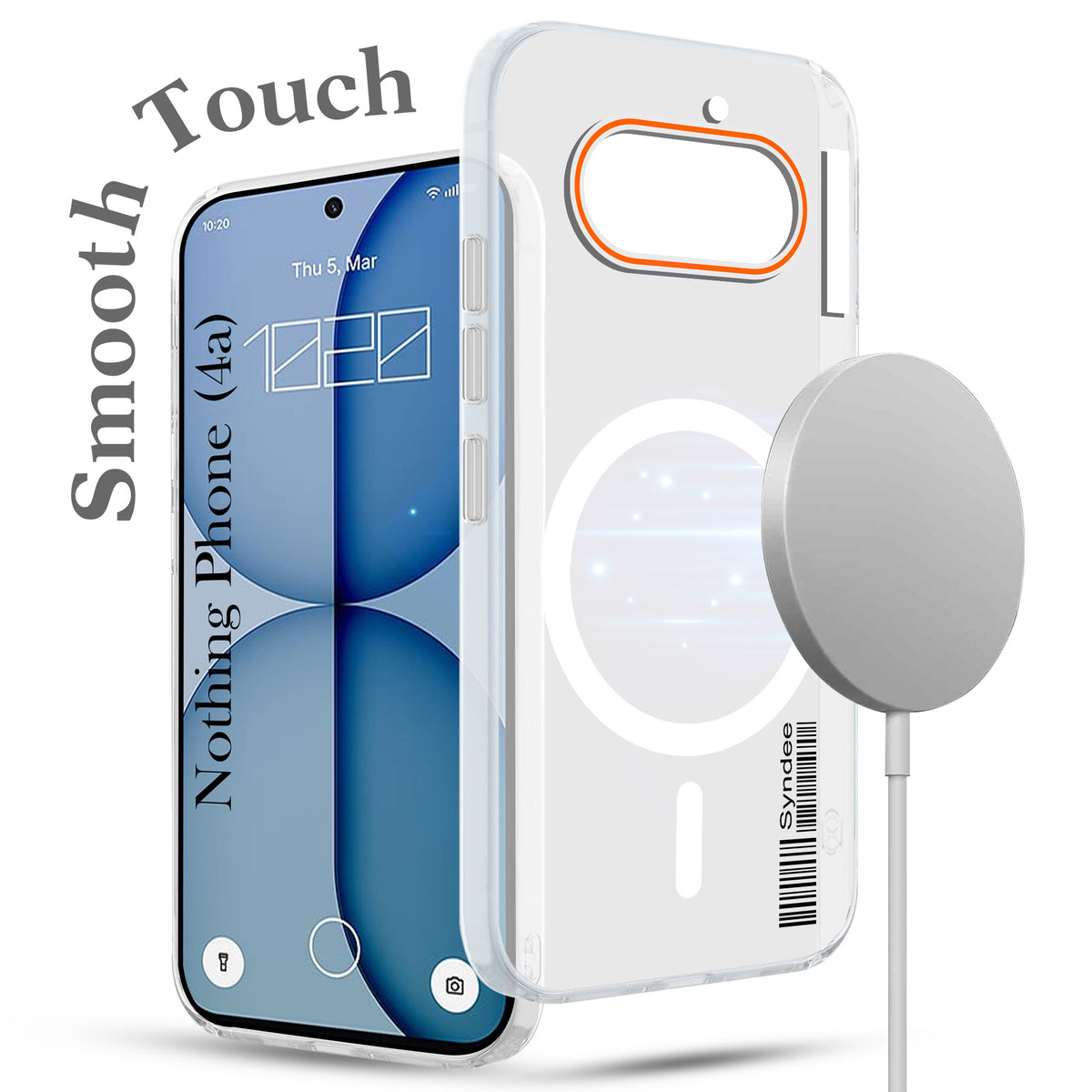 For Nothing Phone 4A 5G Back Cover Case (Soft Touch | Camera Bump Protection | MagSafe Compatible | Matte Finish)