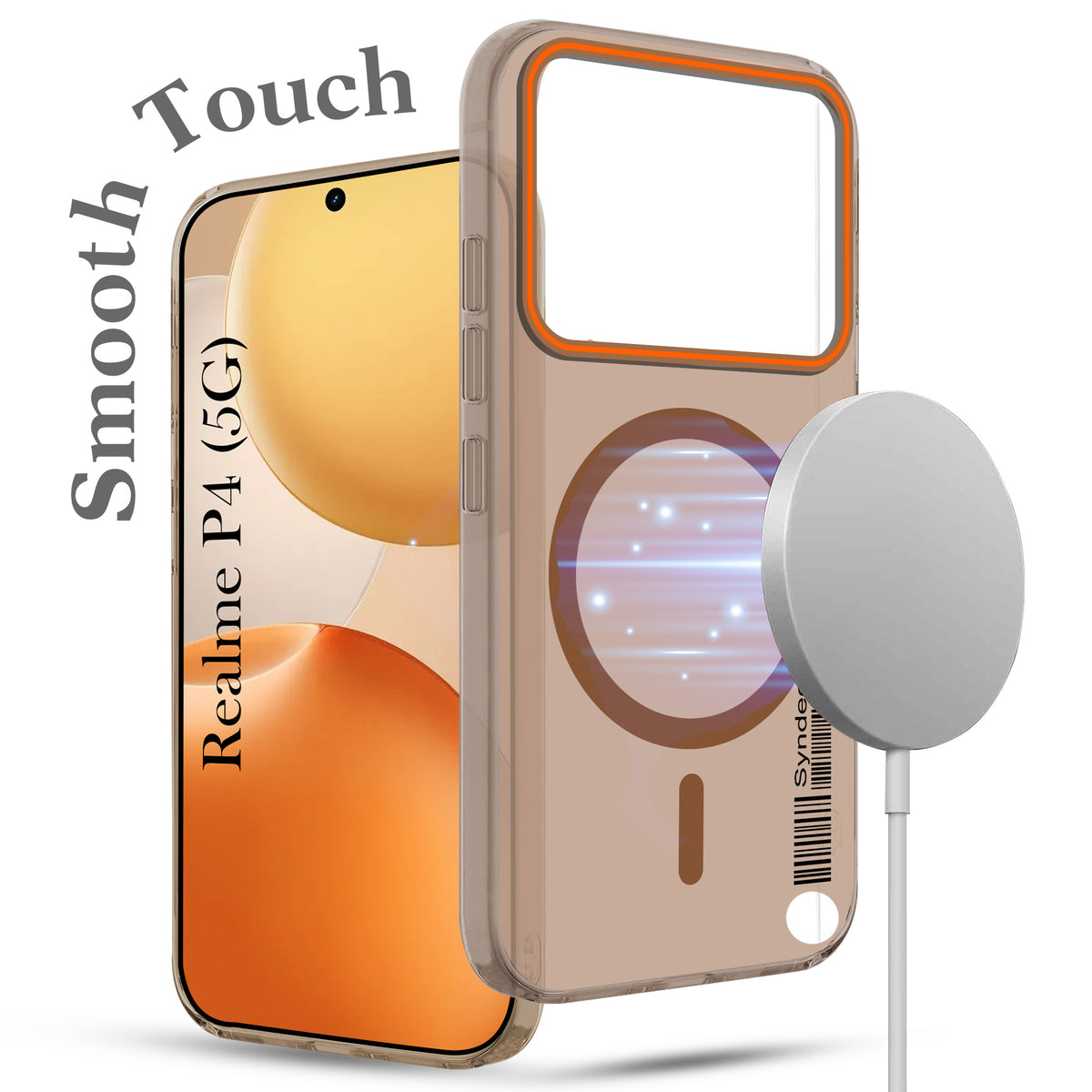 For Realme P4 Back Cover Case (Soft Touch | Camera Bump Protection | MagSafe Compatible | Matte Finish)