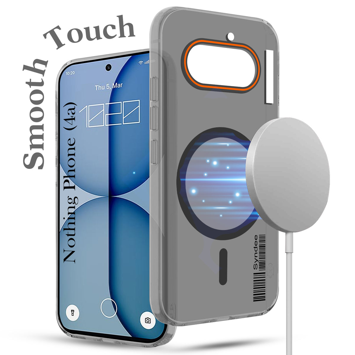 For Nothing Phone 4A 5G Back Cover Case (Soft Touch | Camera Bump Protection | MagSafe Compatible | Matte Finish)