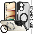 For Redmi A5 4G Back Cover Case (Kick Stand Ring Holder | Life time Anti Yellow | Camera Protection)