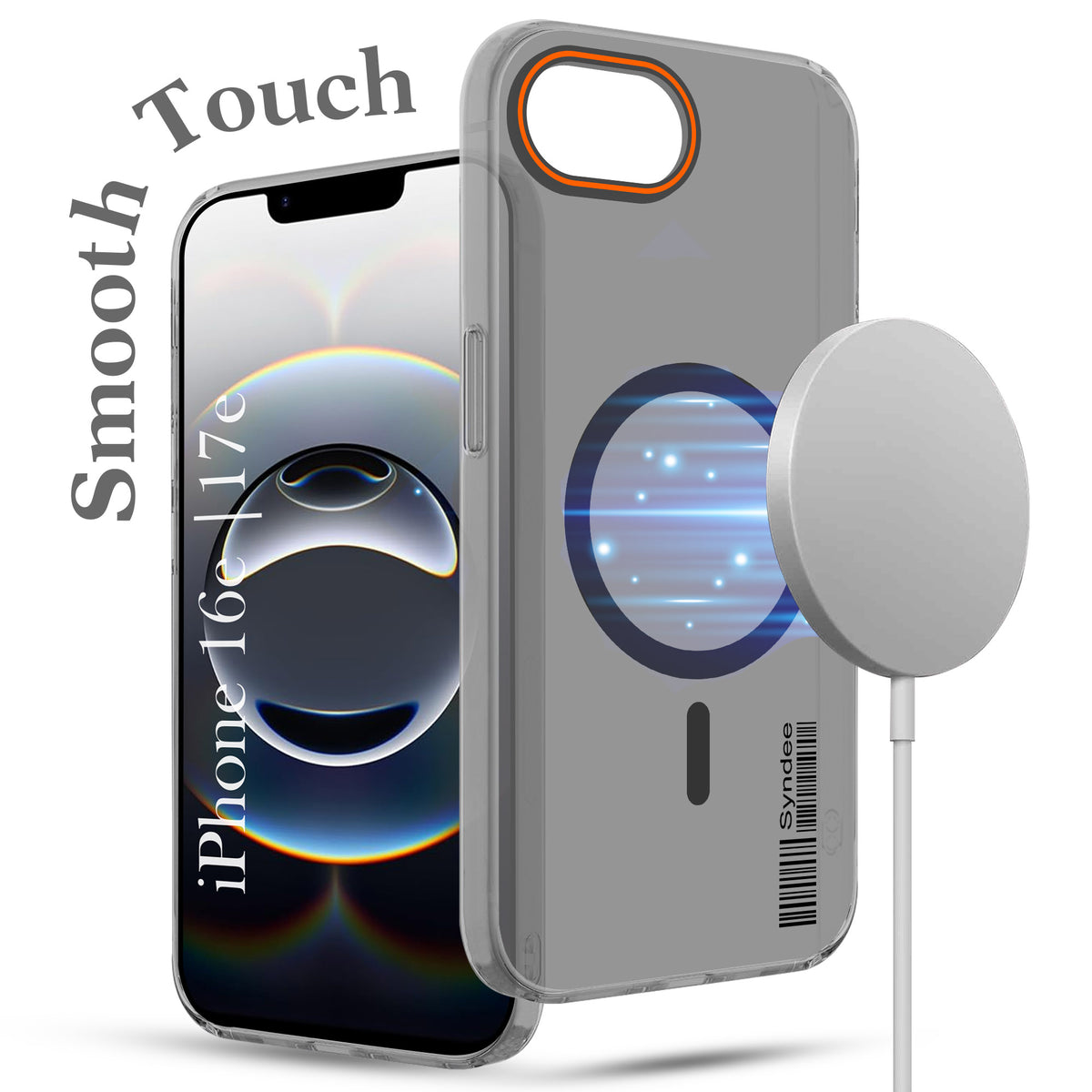 For Apple iPhone 16e | iPhone 17e Back Cover Case (Soft Touch | Camera Bump Protection | MagSafe Compatible | Matte Finish)