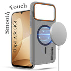 For Oppo A6c 4G Back Cover Case (Soft Touch | Camera Bump Protection | MagSafe Compatible | Matte Finish)
