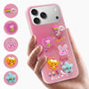 For Apple iPhone 17 Pro Back Cover Case (3D Cute Cartoons | Hard Back Side Soft | Matte Premium Finish | HD Printing)