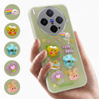 For Vivo X300 5G Back Cover Case (3D Cute Cartoons | Hard Back Side Soft | Matte Premium Finish | HD Printing)