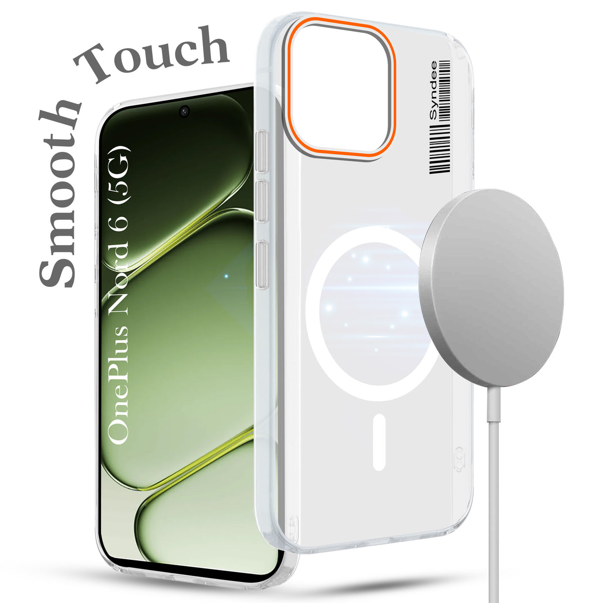 For Oneplus Nord 6 Back Cover Case (Soft Touch | Camera Bump Protection | MagSafe Compatible | Matte Finish)
