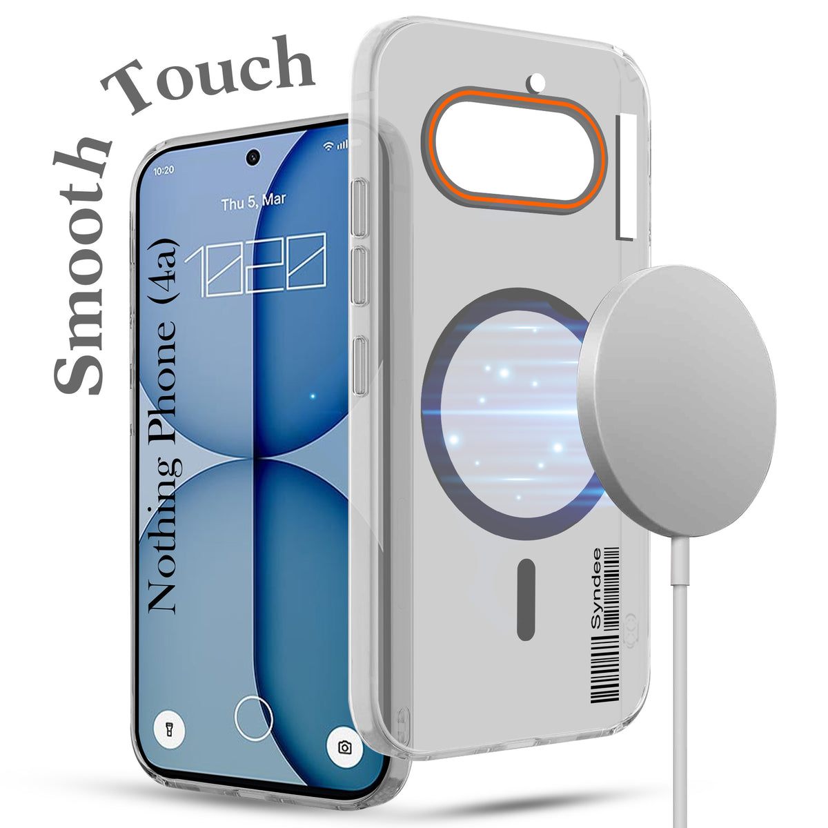 For Nothing Phone 4A 5G Back Cover Case (Soft Touch | Camera Bump Protection | MagSafe Compatible | Matte Finish)