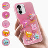 For Oneplus Nord CE 5 Back Cover Case (3D Cute Cartoons | Hard Back Side Soft | Matte Premium Finish | HD Printing)