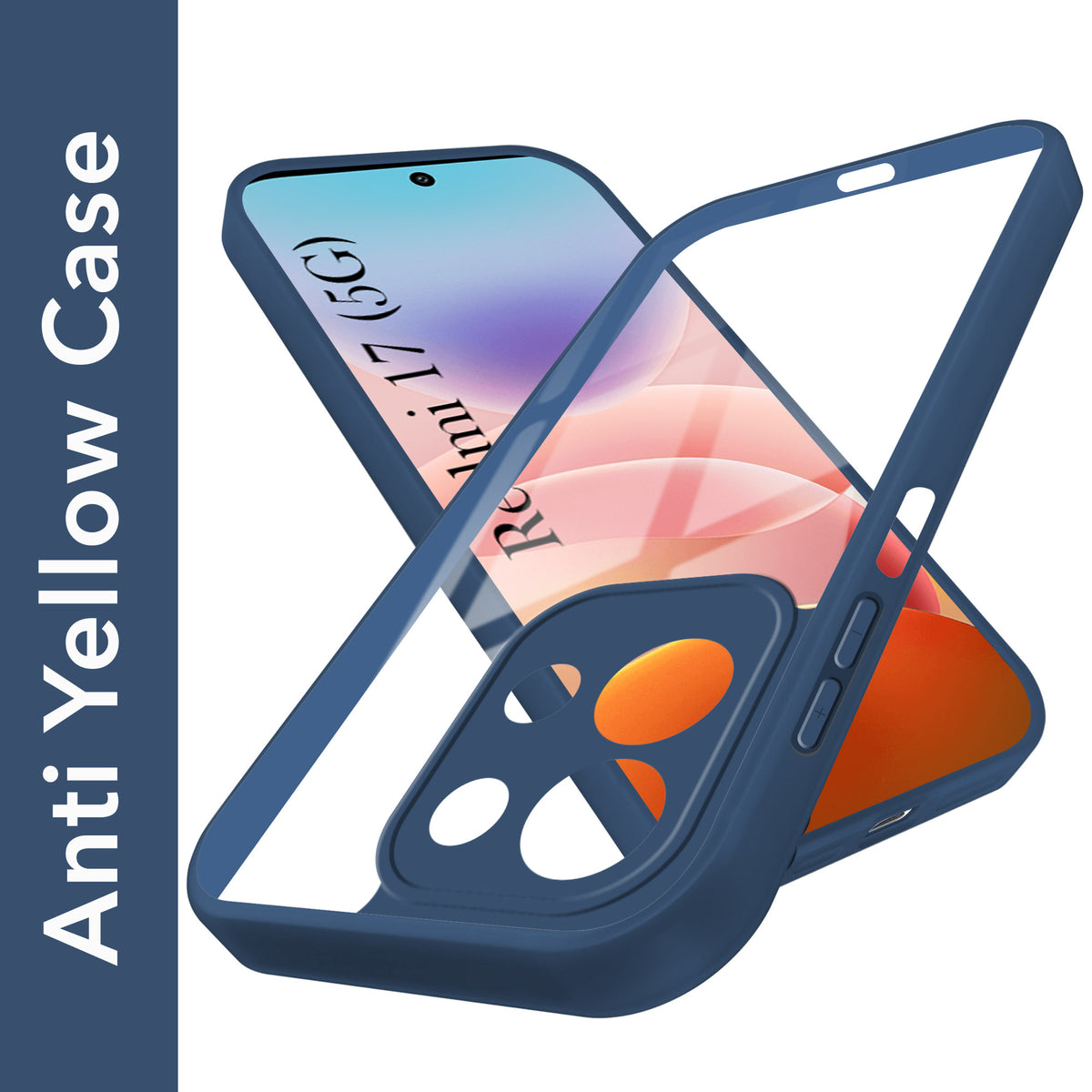 For Redmi 17 5G Back Cover Case Ultra-Hybrid (Lifetime Anti Yellow | Anti Scratch | Crystal Clear Shockproof)