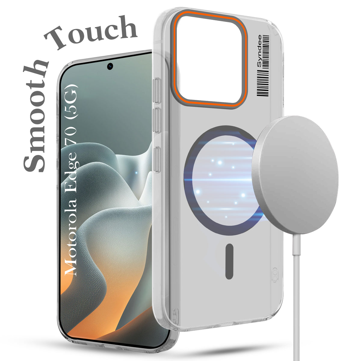 For Motorola Moto Edge 70 Back Cover Case (Soft Touch | Camera Bump Protection | MagSafe Compatible | Matte Finish)