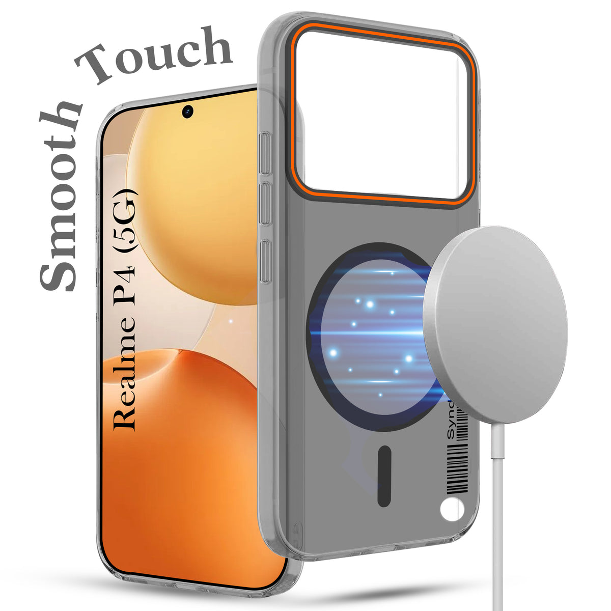 For Realme P4 Back Cover Case (Soft Touch | Camera Bump Protection | MagSafe Compatible | Matte Finish)