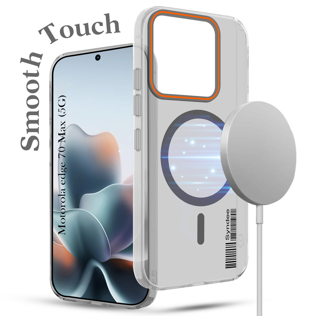 For Motorola Moto Edge 70 Max Back Cover Case (Soft Touch | Camera Bump Protection | MagSafe Compatible | Matte Finish)
