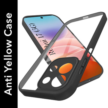 For Redmi 17 5G Back Cover Case Ultra-Hybrid (Lifetime Anti Yellow | Anti Scratch | Crystal Clear Shockproof)