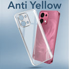 For Oppo F31 5G | Oppo F33 5G Back Cover Case Lifetime Anti-Yellow Clear (Sleek Hard Crystal | Shockproof and Camera Protection)