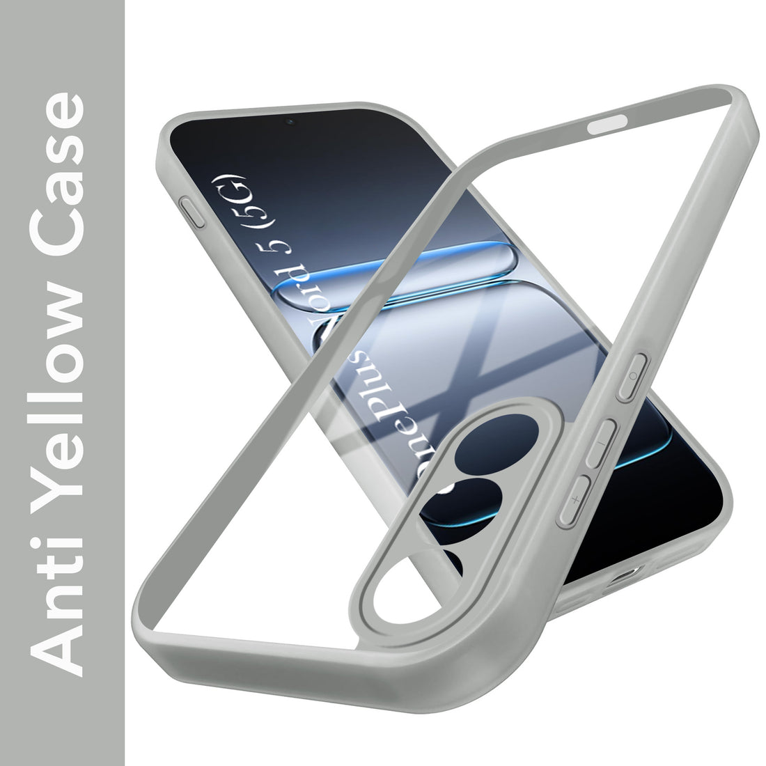 For Oneplus Nord 5 Back Cover Case (Lifetime Anti Yellow | Anti Scratch | Crystal Clear Shockproof)
