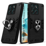 For Motorola Moto Edge 60 Fusion Back Cover Case  (Shockproof Polycarbonate Dual Layer Hybrid Armor)