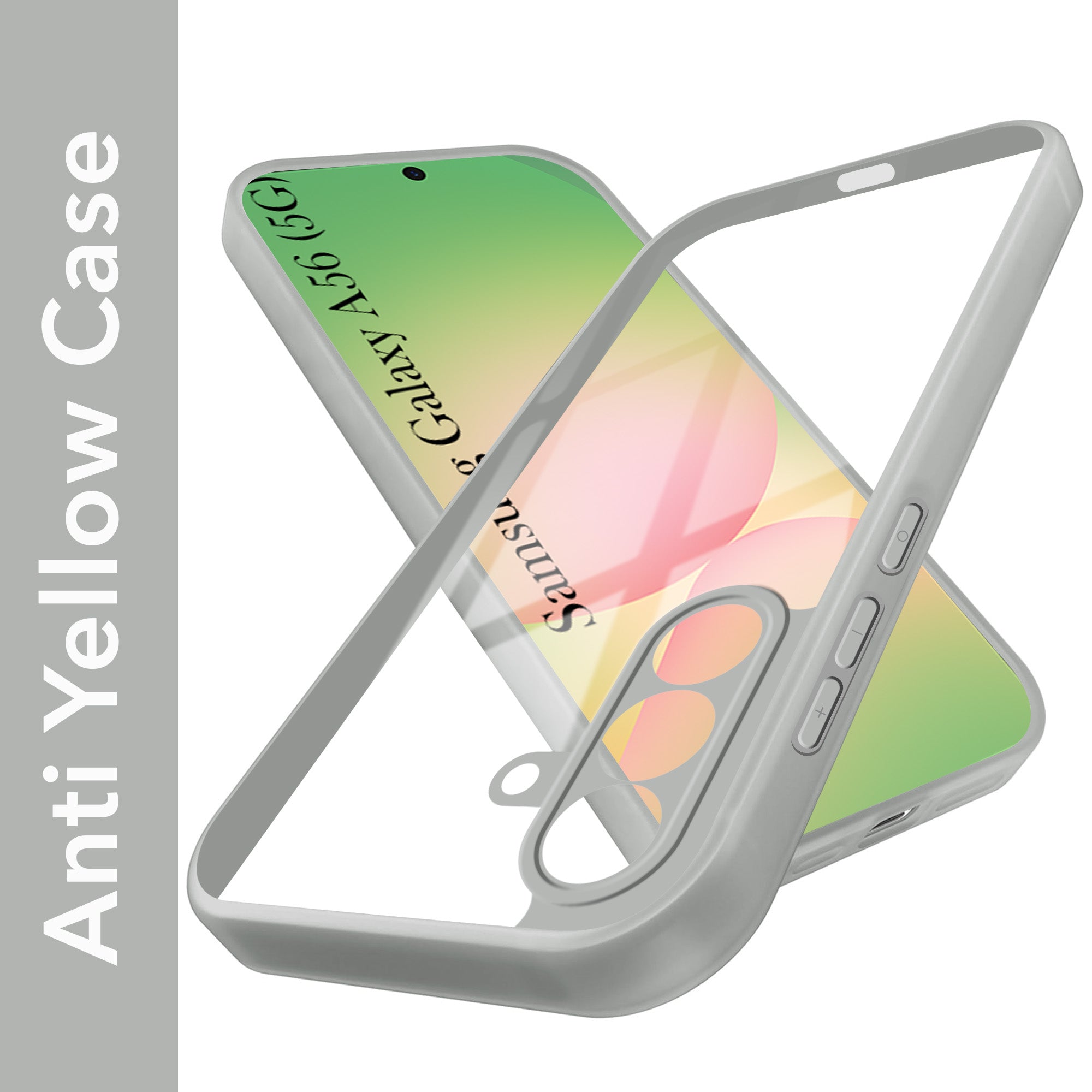 For Samsung Galaxy A56 Back Cover Case (Lifetime Anti Yellow | Anti Scratch | Crystal Clear Shockproof)