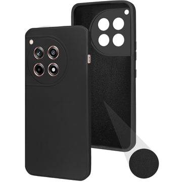 For OnePlus 12R 5G Back Cover ( Silicone Clear Shockproof Case with Camera Protection | Soft and Flexible | Transparent)
