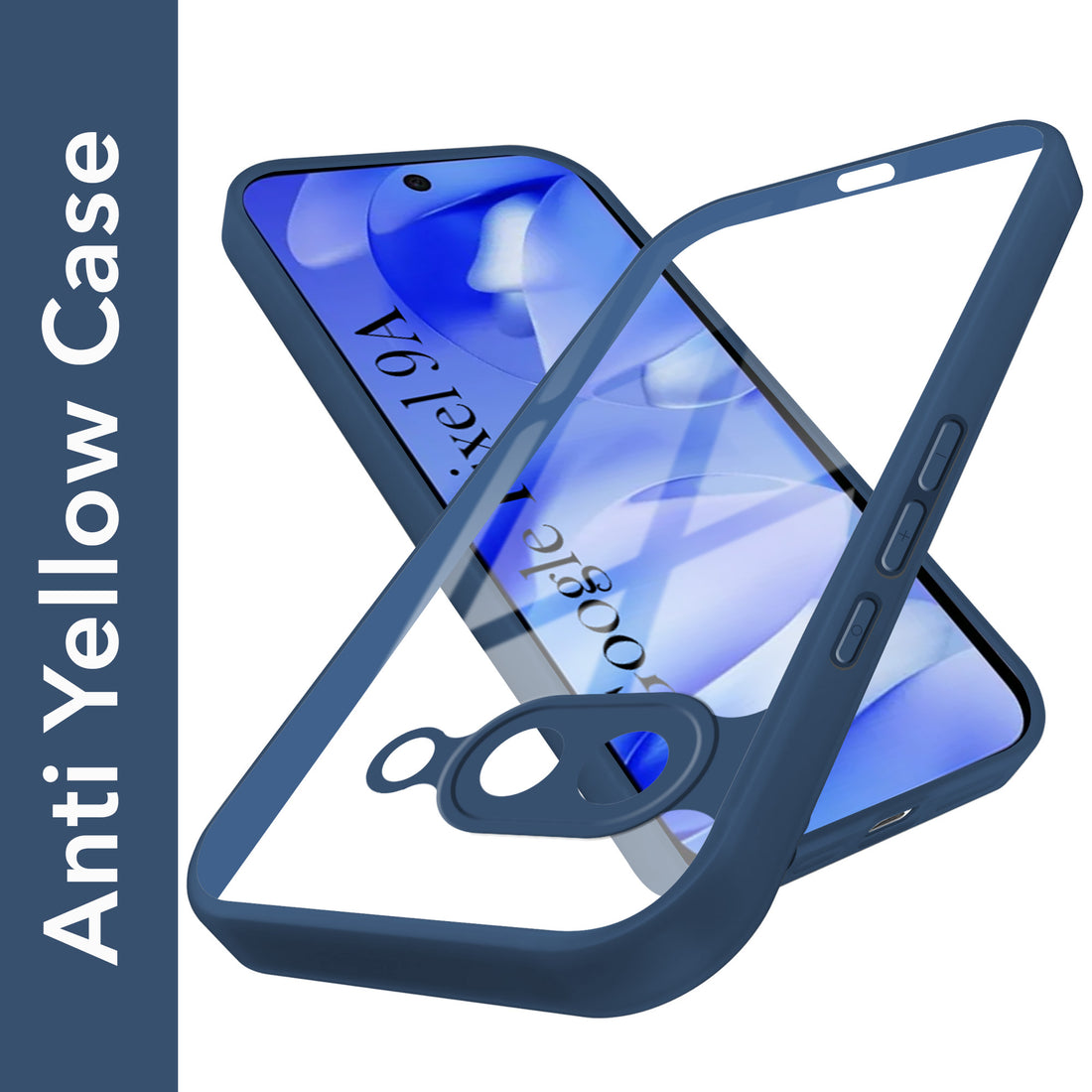 For Google Pixel 9A Back Cover Case (Lifetime Anti Yellow | Anti Scratch | Crystal Clear Shockproof)