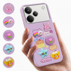 For Realme P4 Pro Back Cover Case (3D Cute Cartoons | Hard Back Side Soft | Matte Premium Finish | HD Printing)