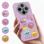 For Vivo X300 5G Back Cover Case (3D Cute Cartoons | Hard Back Side Soft | Matte Premium Finish | HD Printing)