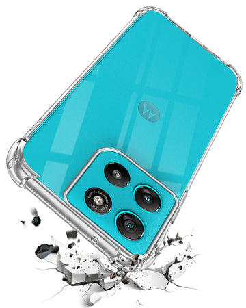 For Motorola Moto G67 Power | G57 Power Back Cover Case Crystal-Clear Shockproof | Drop & Camera Protection | Hard Polycarbonate)