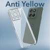 For Motorola Moto G67 Power | G57 Power Back Cover Case Lifetime Anti-Yellow Clear (Sleek Hard Crystal | Shockproof and Camera Protection)