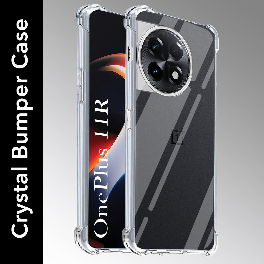 For OnePlus 11R Back Cover ( Shockproof Crystal Clear Case | Drop & Camera Protection | Hard Polycarbonate)