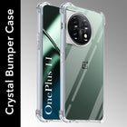 For OnePlus 11 5G Back Cover ( Shockproof Crystal Clear | Drop & Camera Protection | Hard Polycarbonate)