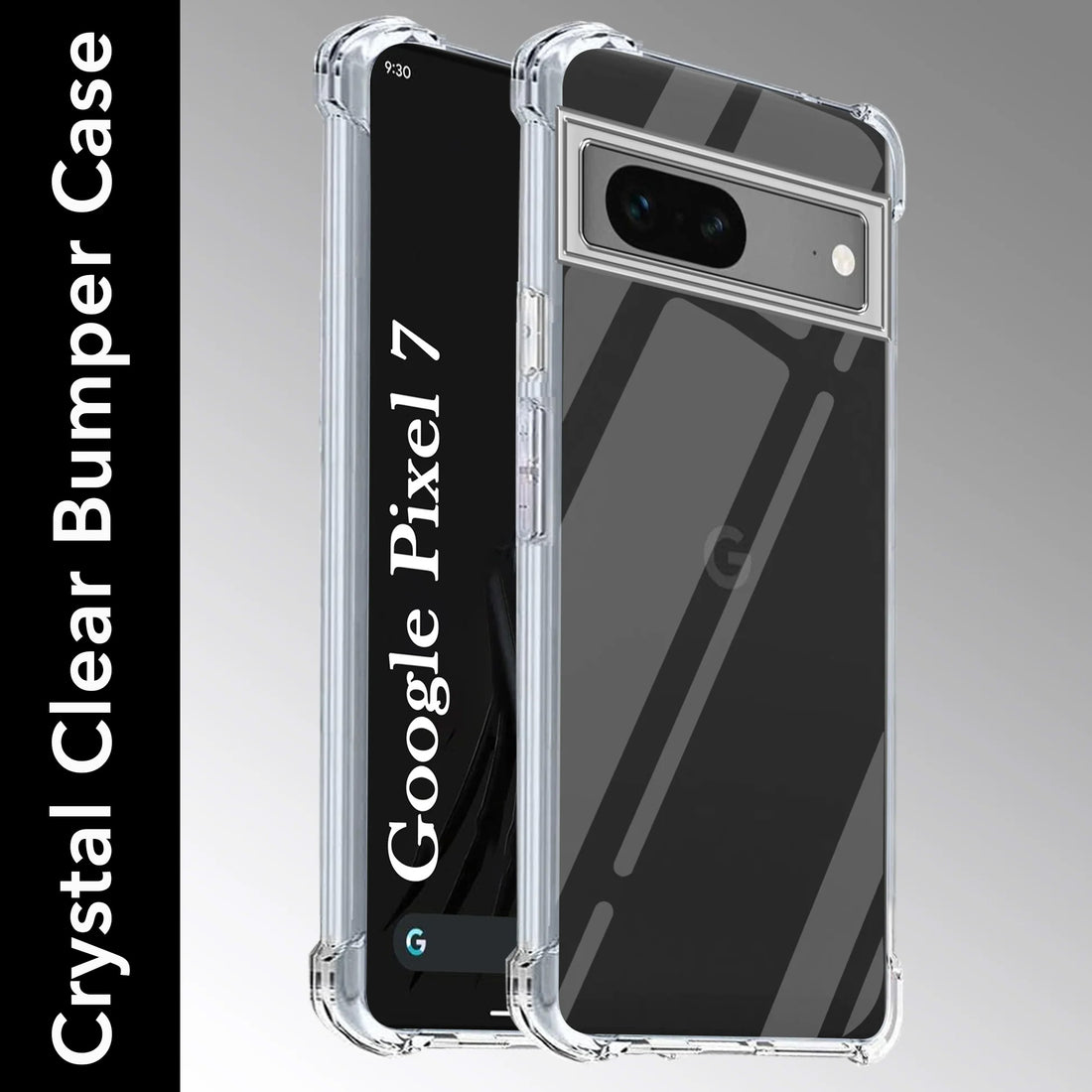 For Google Pixel 7 Back Cover ( Shockproof Crystal Clear | Drop & Camera Protection | Hard Polycarbonate)